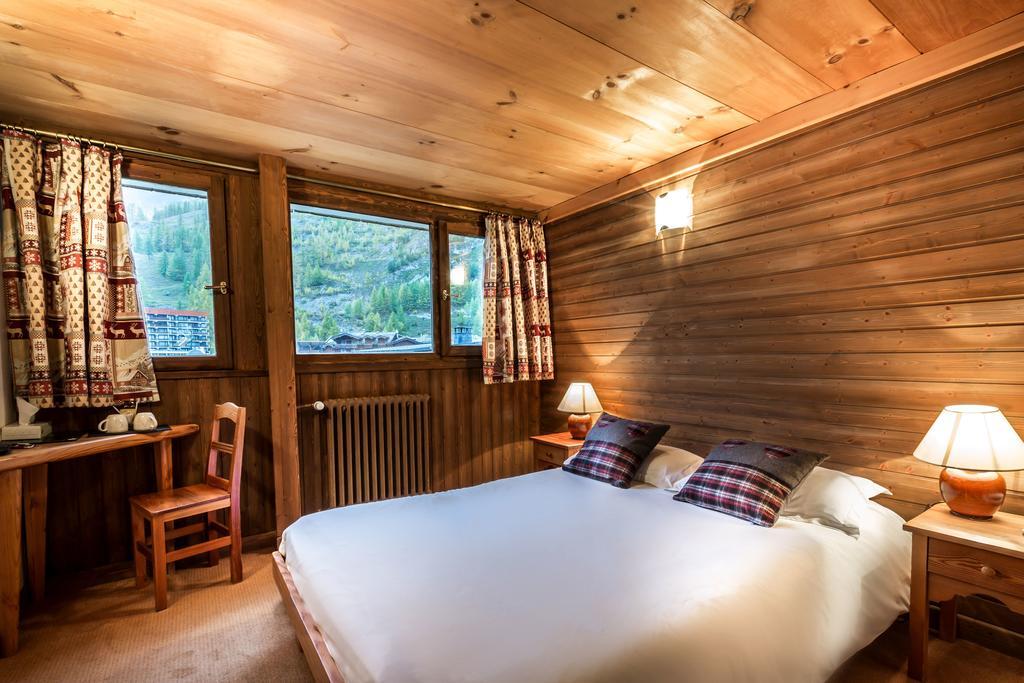Les Cretes Blanches Hotell Val-dʼIsère Rum bild