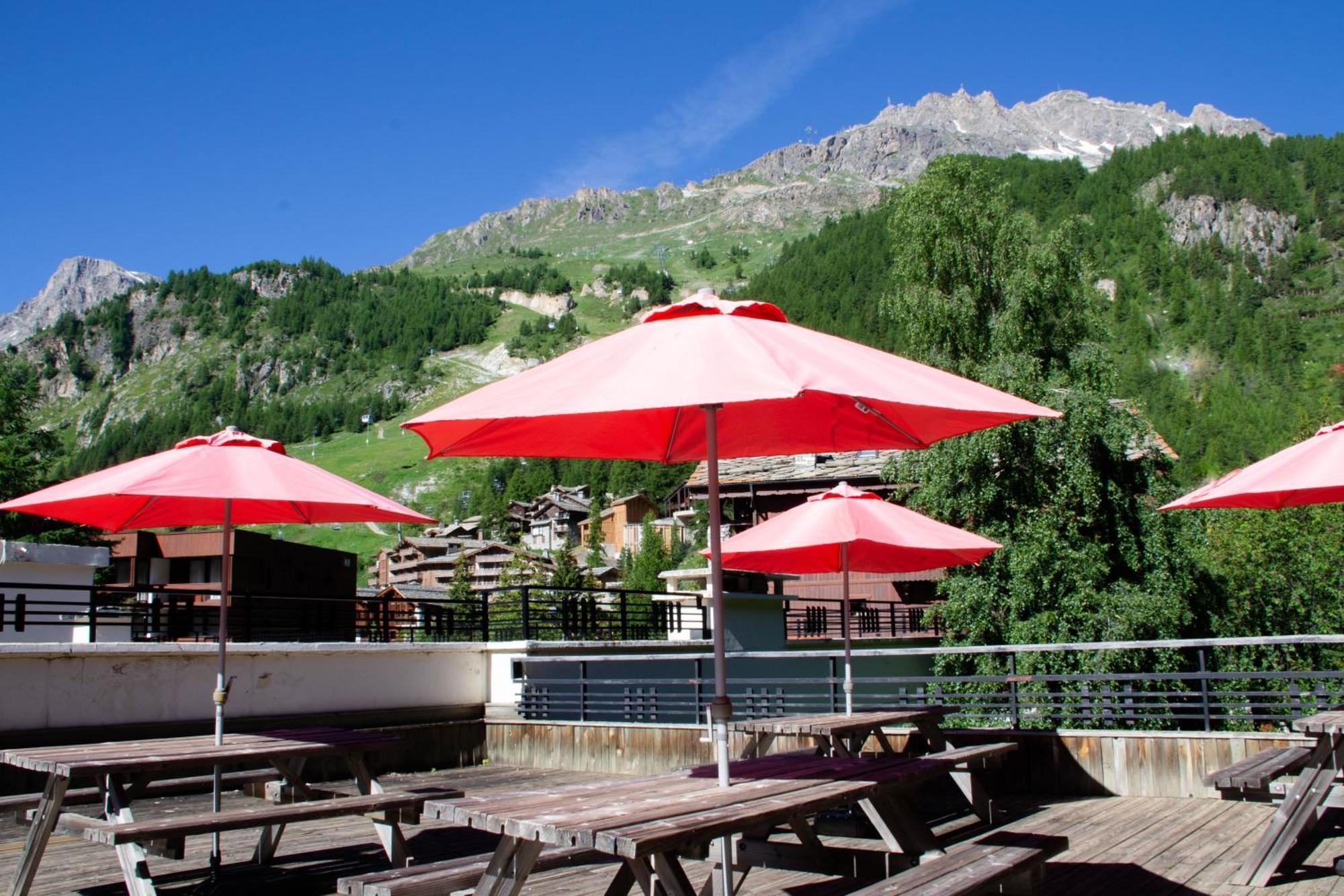 Les Cretes Blanches Hotell Val-dʼIsère Exteriör bild