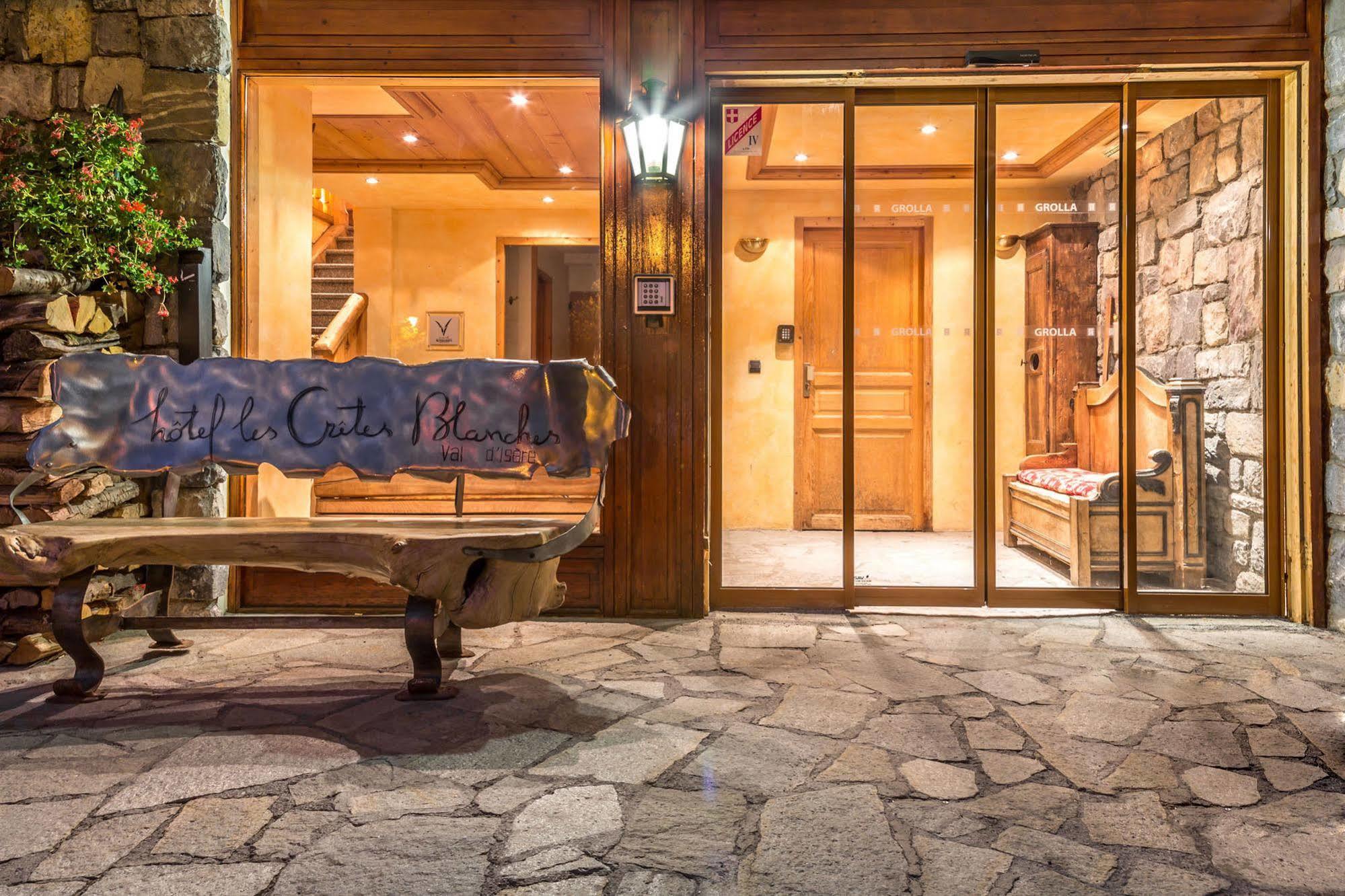 Les Cretes Blanches Hotell Val-dʼIsère Exteriör bild