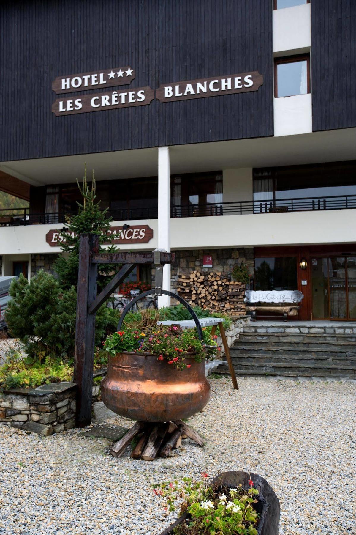 Les Cretes Blanches Hotell Val-dʼIsère Exteriör bild